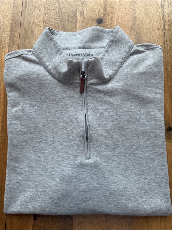 Mizzen+Main Other - Men’s Mizzen+Main Quarter Zip Pullover Sweater